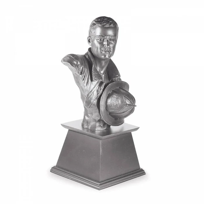 3D Metal-Like Figurine (Fireman) 1