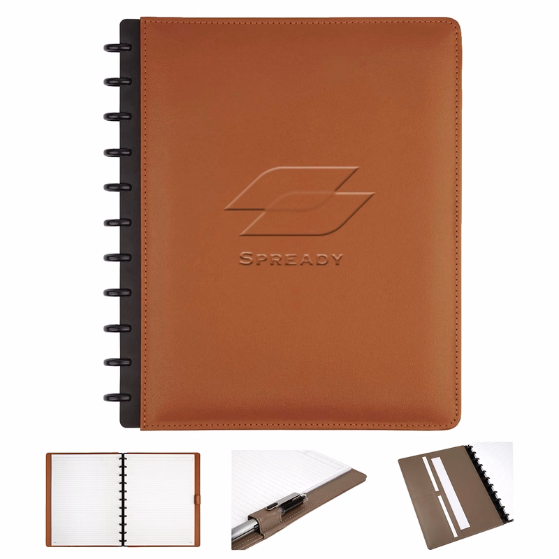 High Quality Pu Leather Cover Notebook