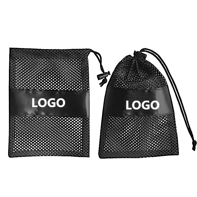 Durable Mesh Bag with Sliding Drawstring 1