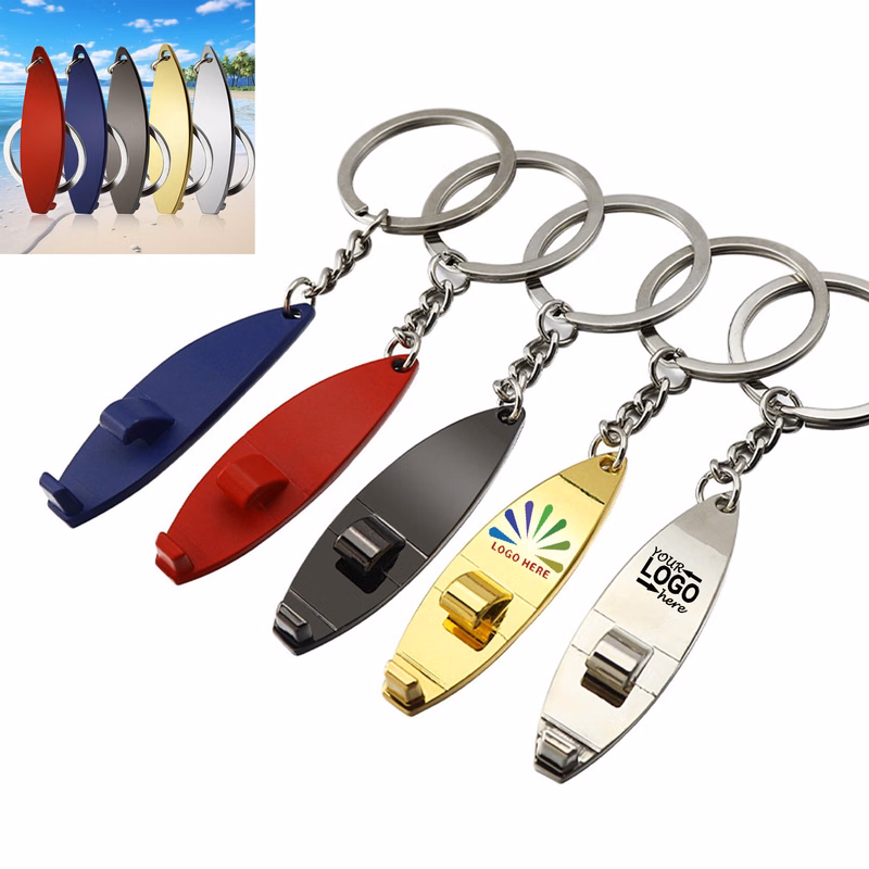 Surfboard Keychain Pendant