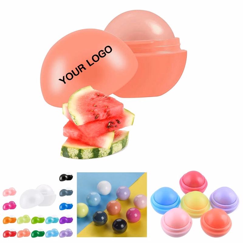 Compact Round Lip Balm for Purses or Travel