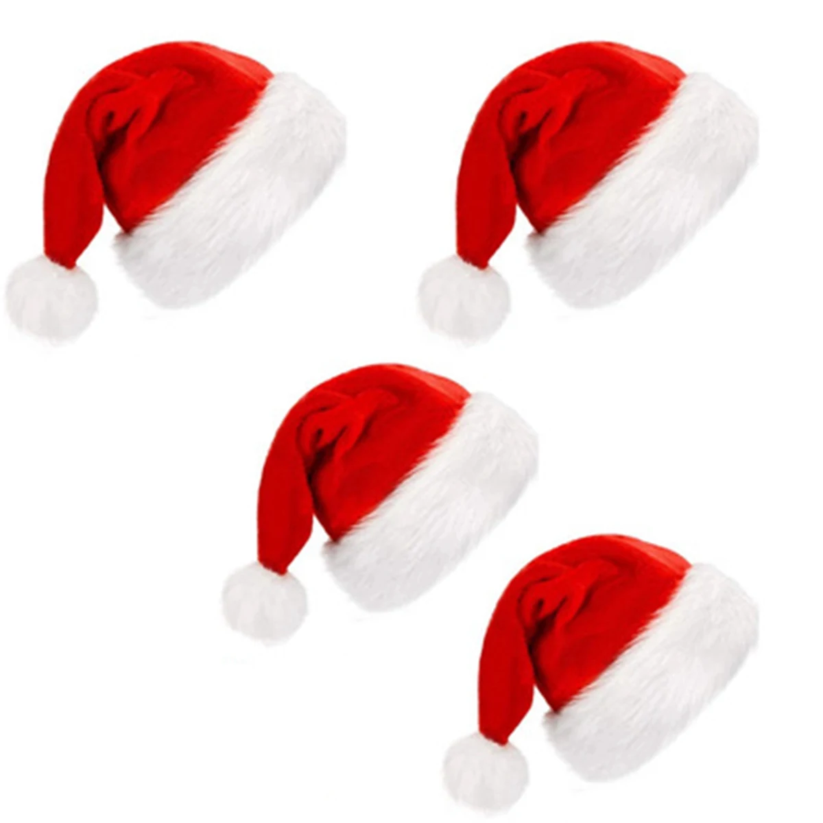 Thicken warm Christmas hat 1