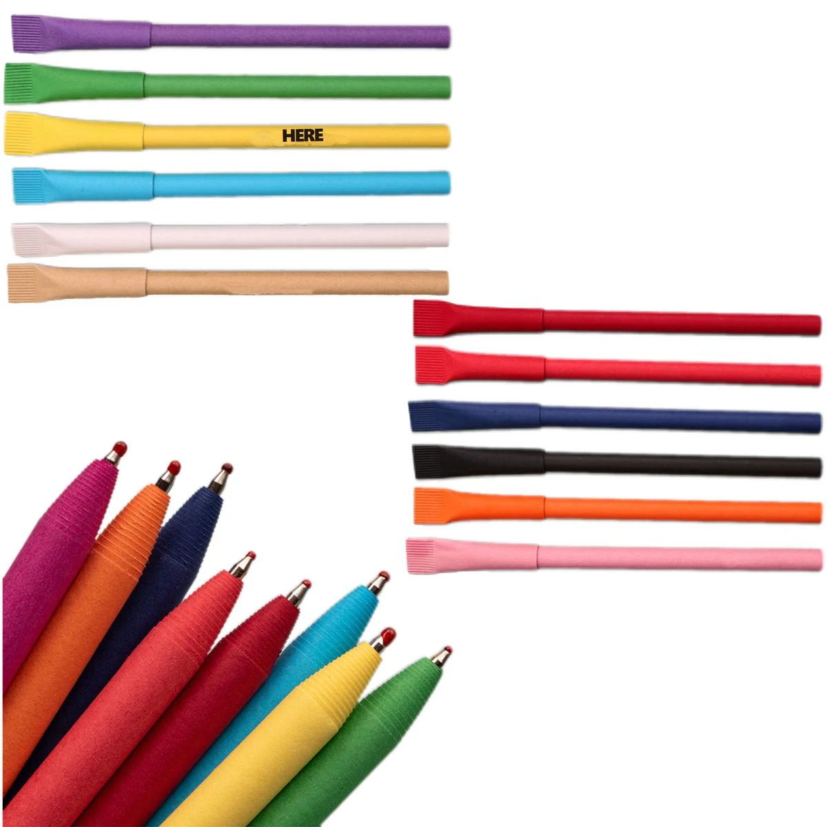 Eco-Friendly All-Paper Tube Gel Pen 1