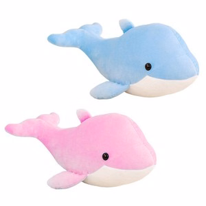 Dolphin Plush Toy With Cute Expression
