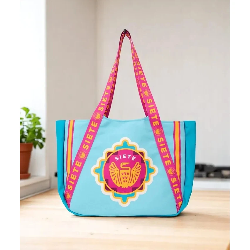 Angled Straps Sublimated Tote 1