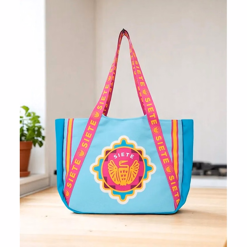 Angled Straps Sublimated Tote