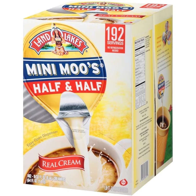 Land O Lakes Half & Half Cream Singles - 192 Pack 1