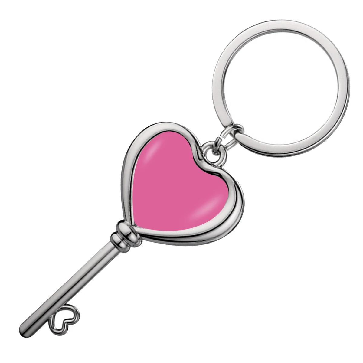 Celebrate Love! Custom Heart Keychain 1