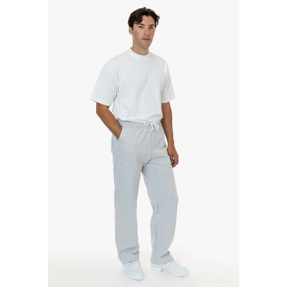 14 OZ HEAVY FLEECE STRAIGHT LEG SWEATPANTS 1