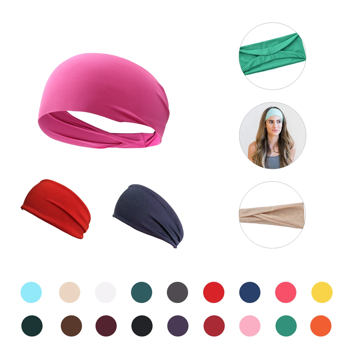 Elastic Sports Headband 1