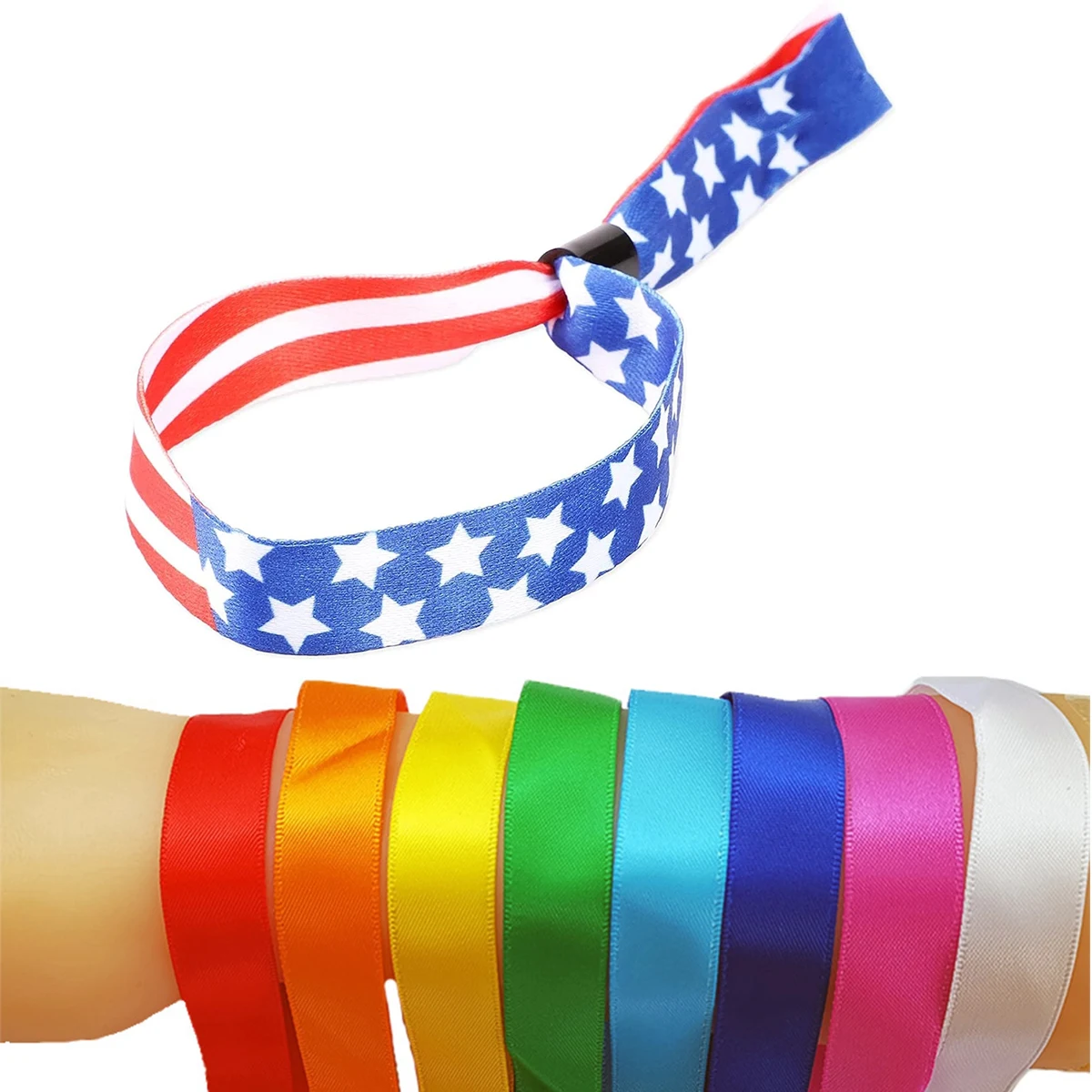 Full Color Advertising Fabric Wristband 1