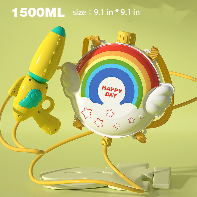 Pull-Out Continuous Spray Electric Backpack Water Gun Toy