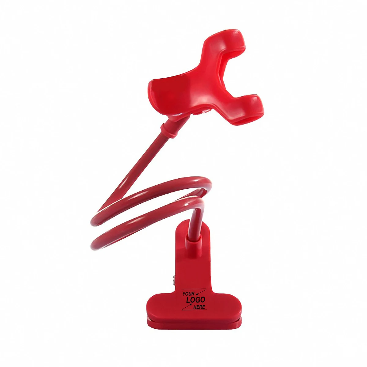 Adjustable Double Clip Phone Holder for Bed or Desk 1