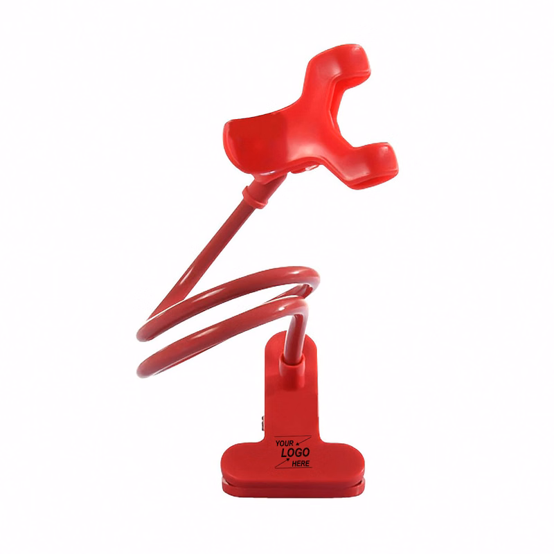 Adjustable Double Clip Phone Holder for Bed or Desk