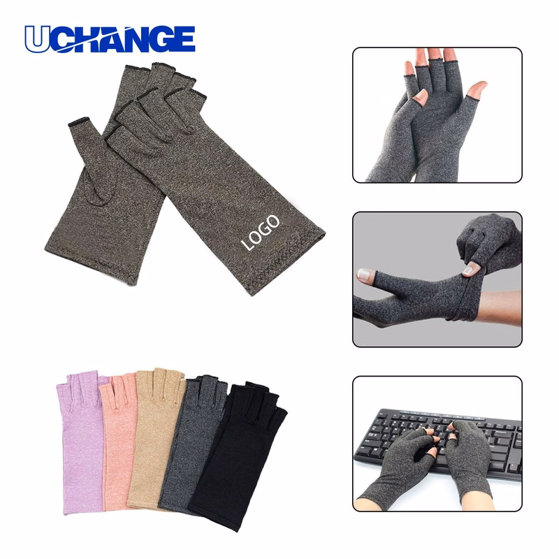 Half Finger Compression Gloves Support Gloves