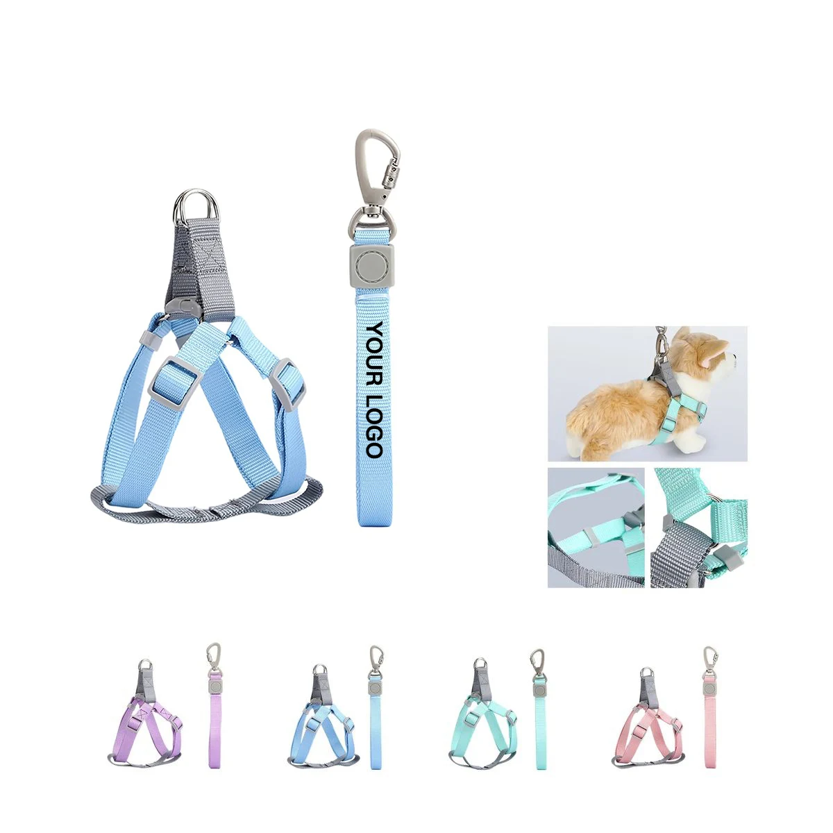 Nylon Long Safety Pet Leash 1