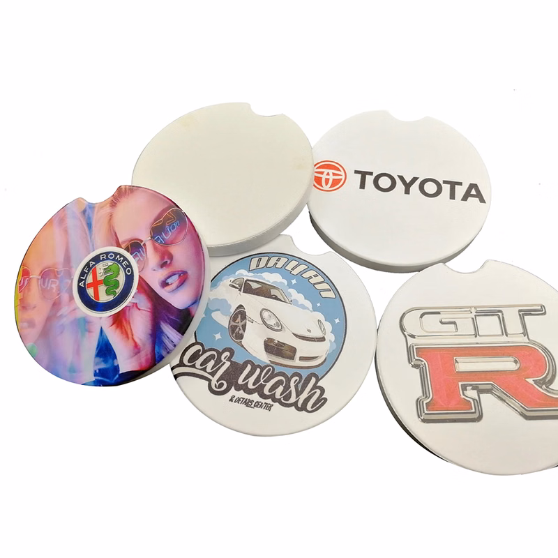 Absorbent Ceramic Stone Car Coaster