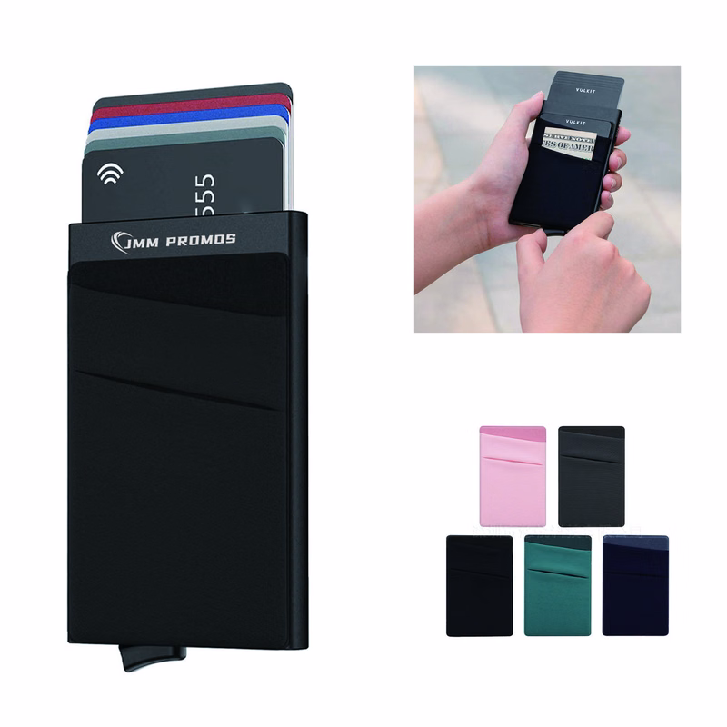 Pop-Up Aluminum Card Holder