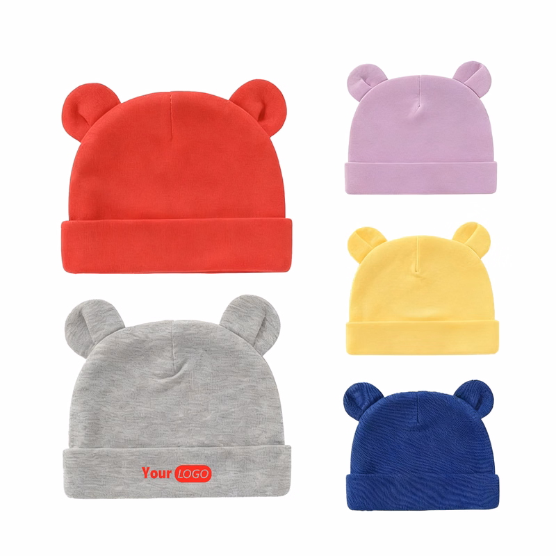 Double-Layer Newborn Baby Pullover Toddler Hat
