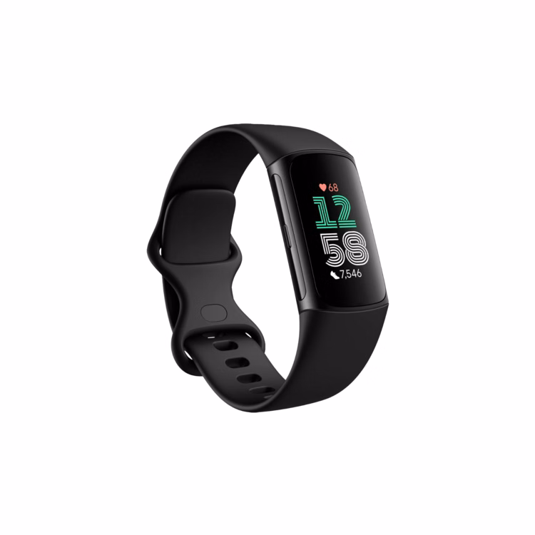 Fitbit Charge 6 Advanced Health Tracker - Obsidian/Black Aluminum