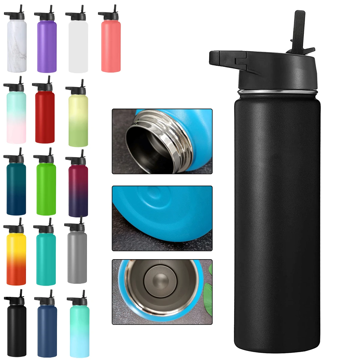 40oz Vacuum Insulated Stainless Steel Thermo Mug 1