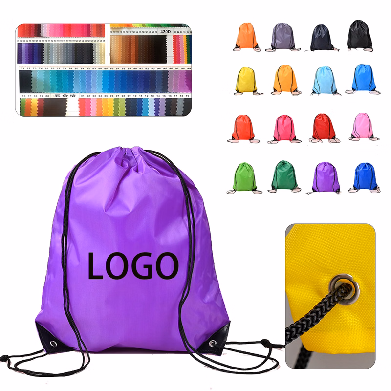 210D Polyester Backpack Drawstring