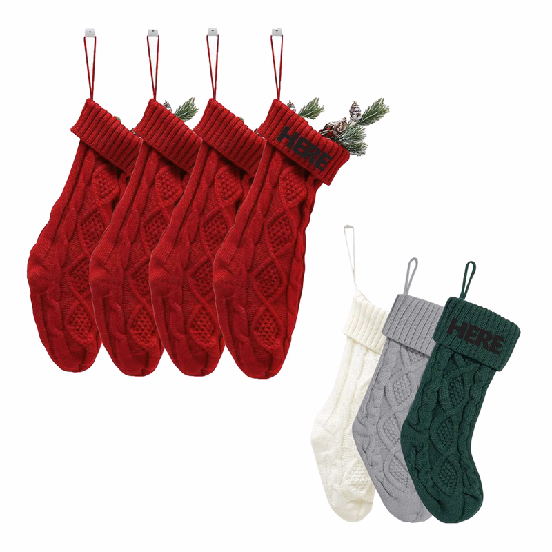 Christmas Sock Gift Bag