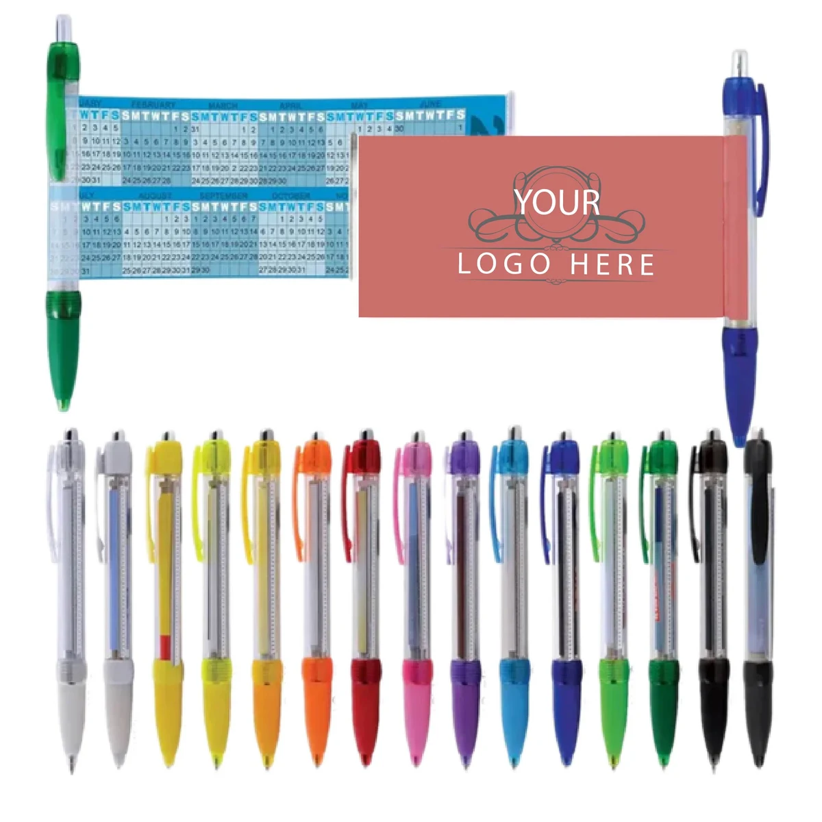 Advertising Pull-Out Banner Message Ball Pen 1