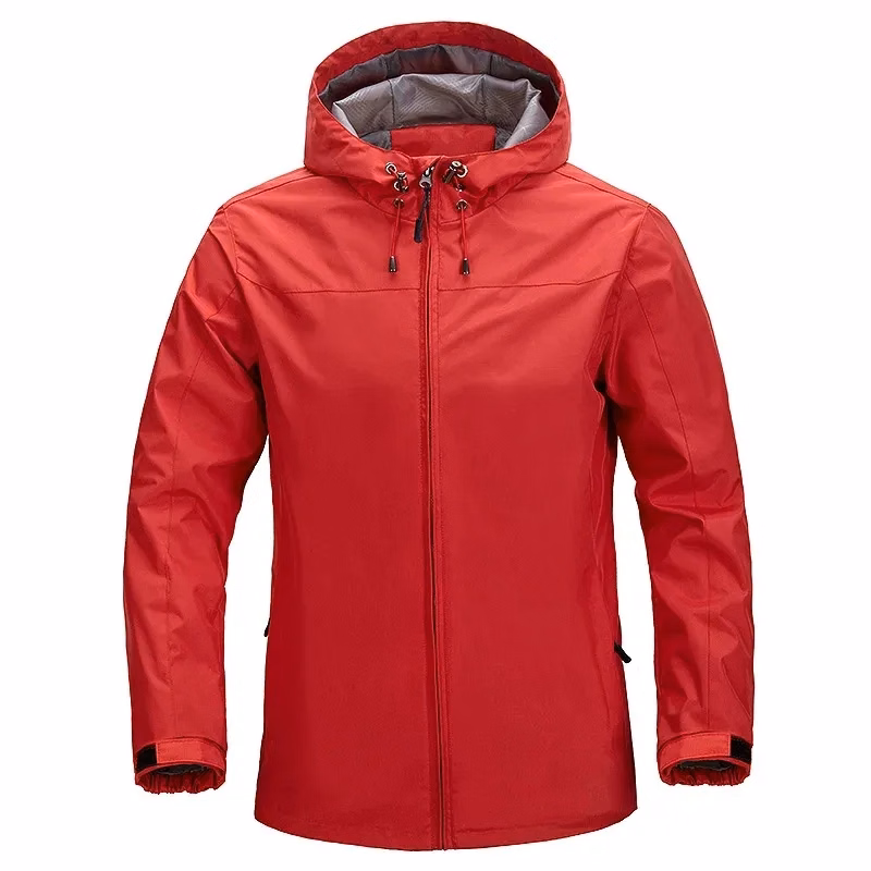 Sustainable rPET Eco-Friendly Hooded Windbreaker Jacket