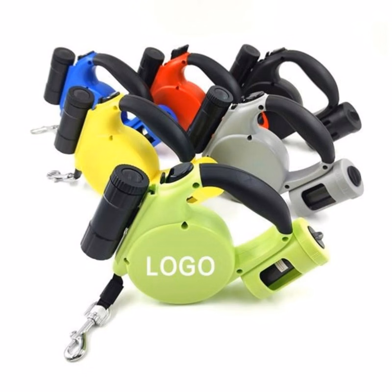 Free Retractable Dog Leash With LED