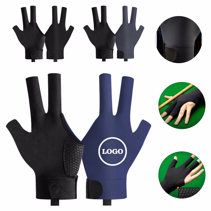 Left Hand Billiards 3-Finger Glove