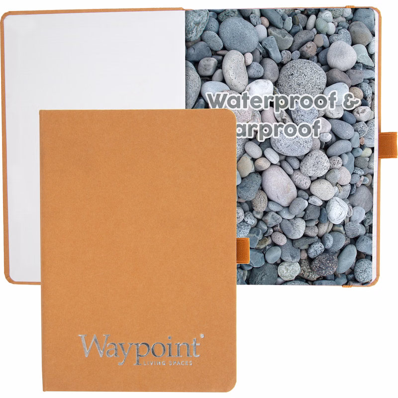 Washable Kraft Stone Bound Journal™ w/ Tip-In