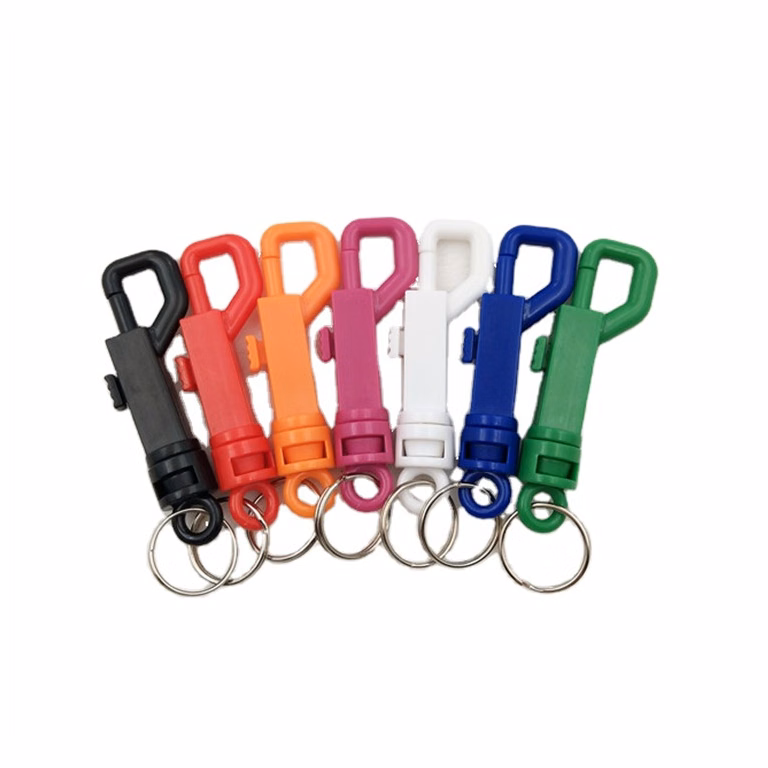Plastic Bolt Snap Hook Key Holders