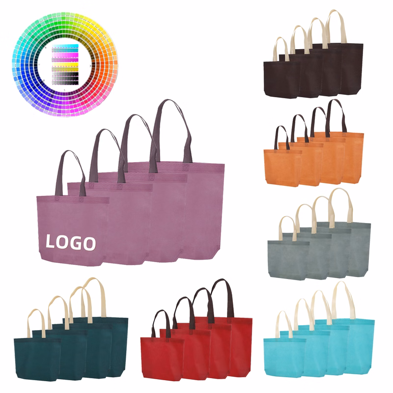 Custom Waterproof Non Woven Shopper Tote
