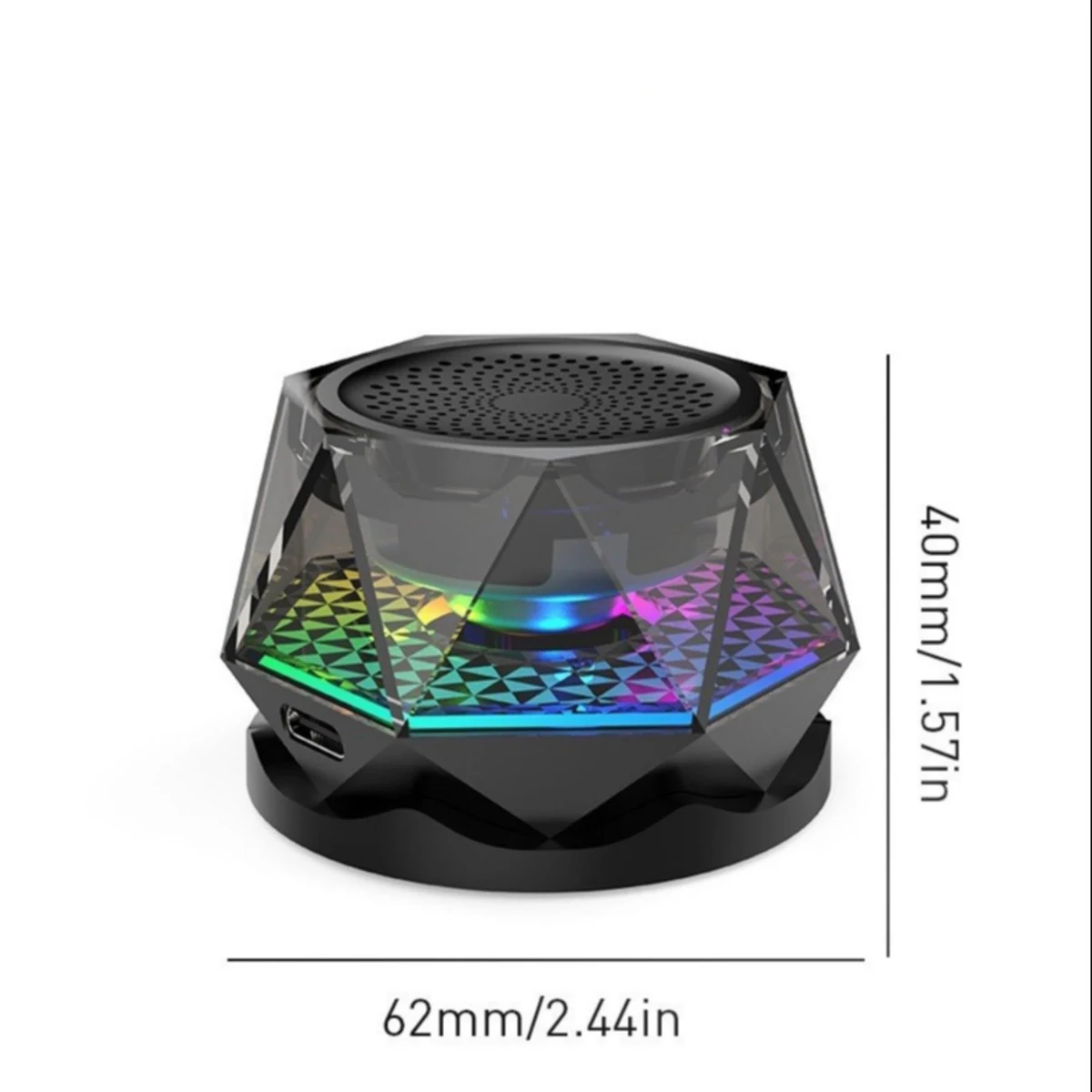 Diamond Glow Magnetic Speaker 1