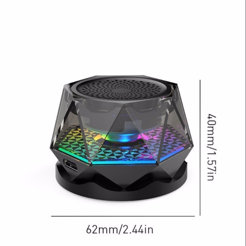 Diamond Glow Magnetic Speaker