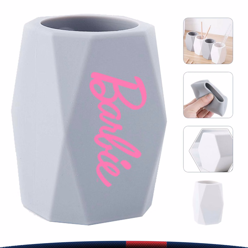 Silicone Geometric Pen Holders