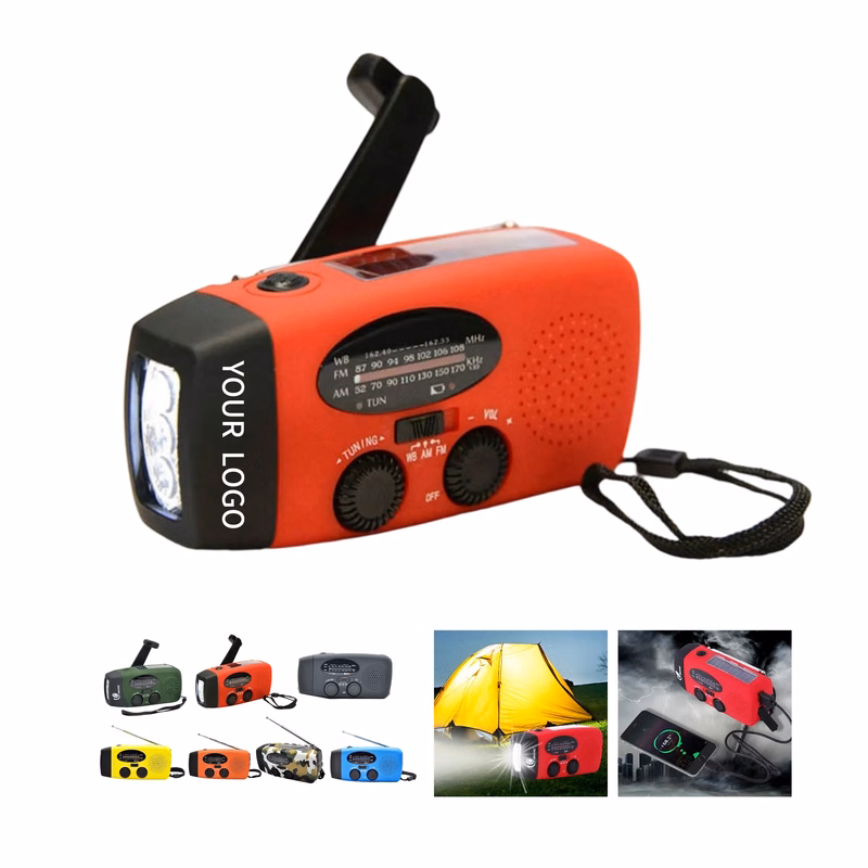 Solar Hand Crank Emergency Radio