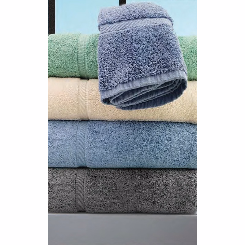 Imperiale Dobby Charcoal Gray Bath Towel (27"x54")