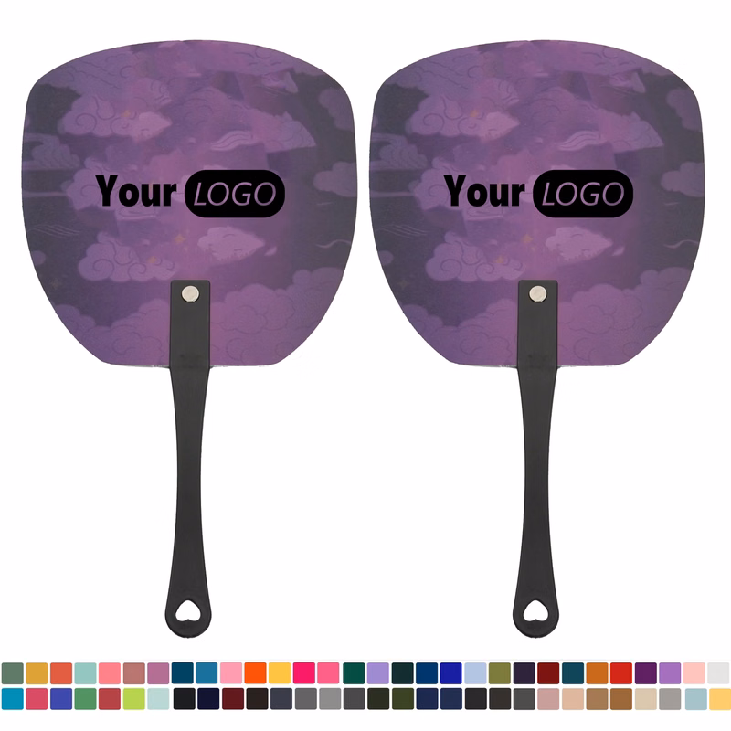 Plastic Rivet Hand Fan