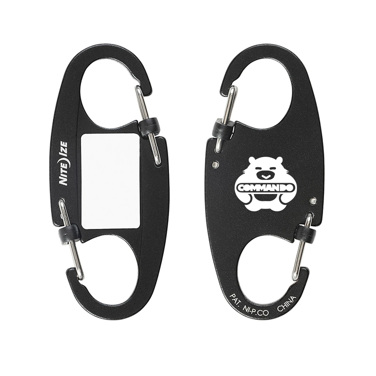 Nite Ize® IdentiKey™ SlideLock® Dual Carabiner 1