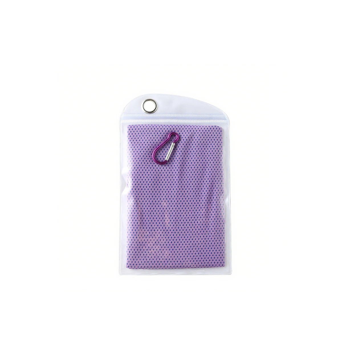 Cooling Mesh Towel With Carabiner 35.4" x 12" 1