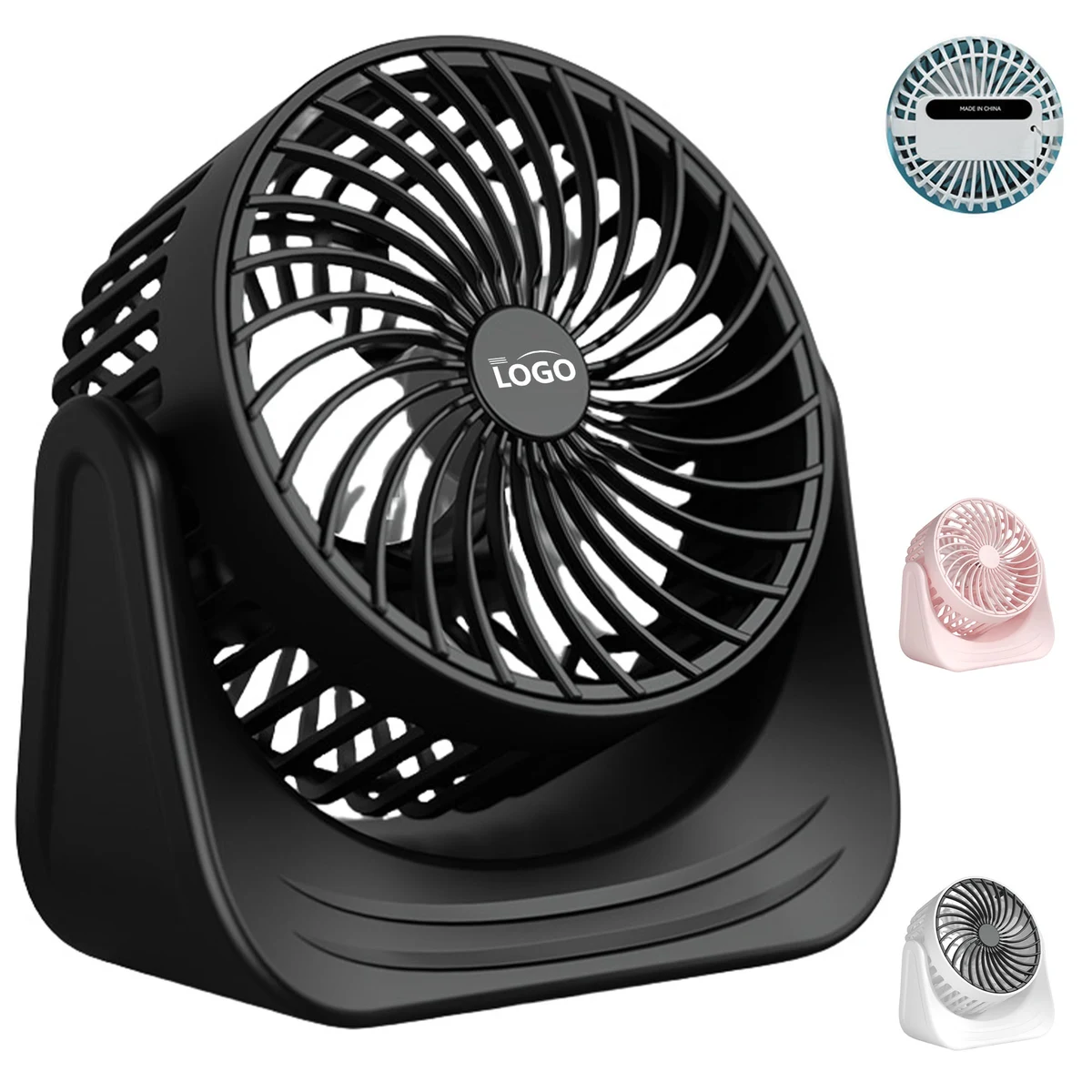 USB Rechargeable Mini Desktop Fan 1