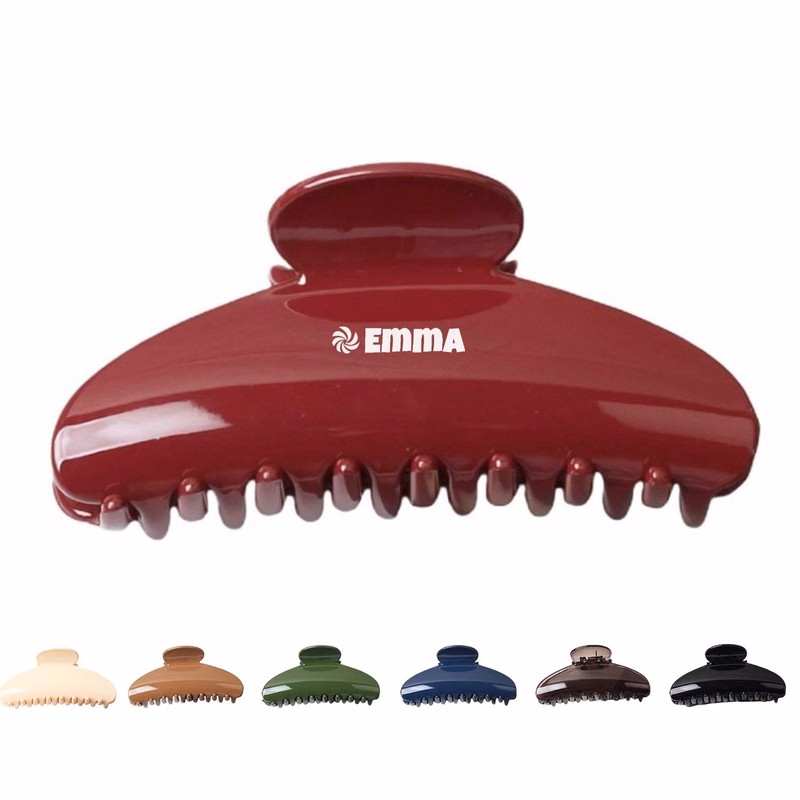Acetate Hair Claw Clip w/ Strong Metal Spring