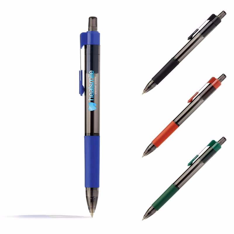 Stylish Soft-touch Grip Pen for Inkjet Imprint 