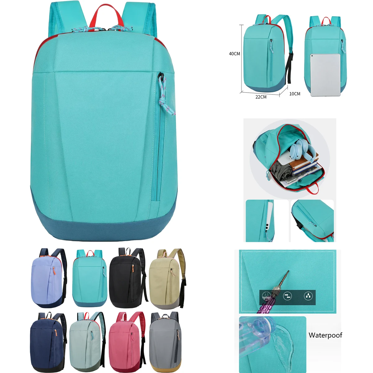 Durable Water Outdoor Backpack Laptop Bag 1