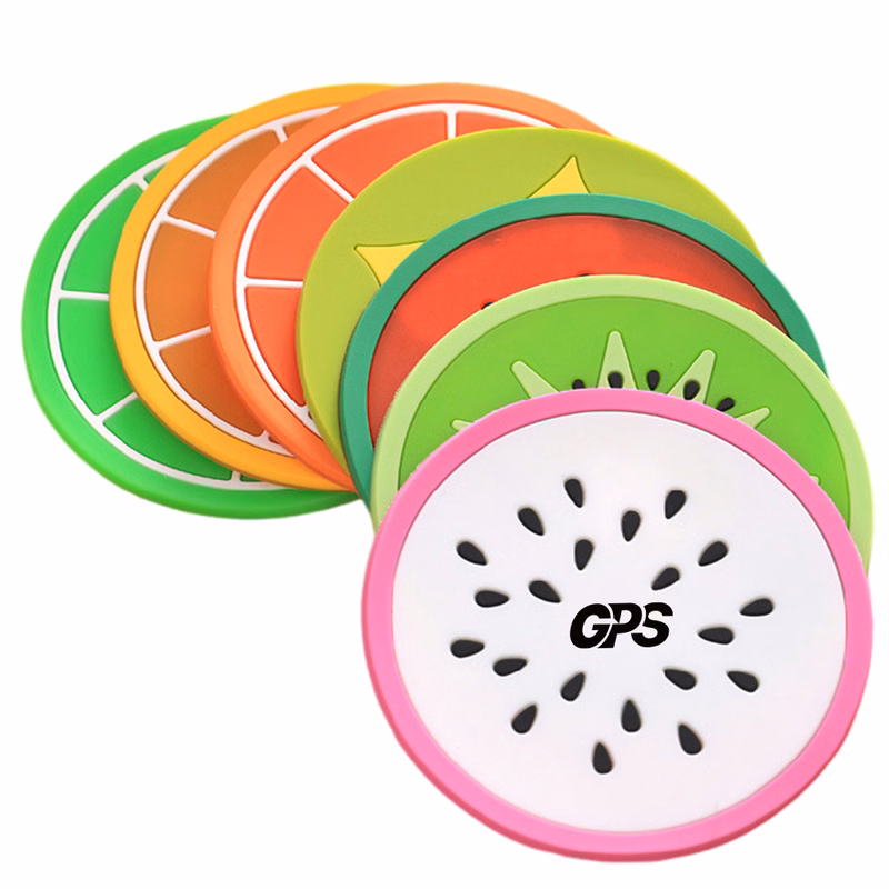Silicone insulated non-slip coasters