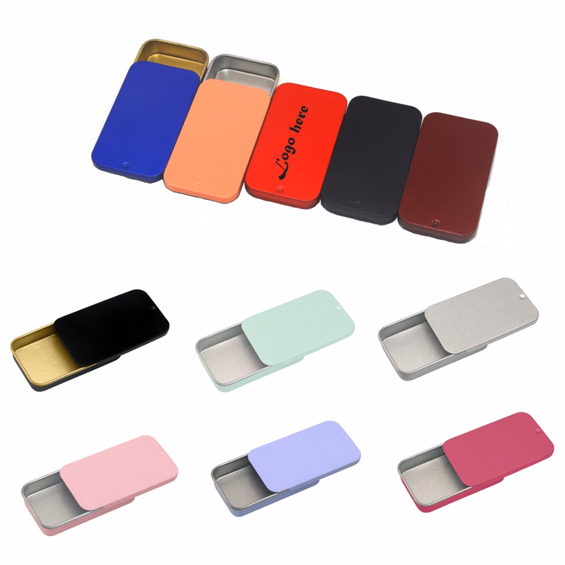 Rectangular Slider Mint Tin