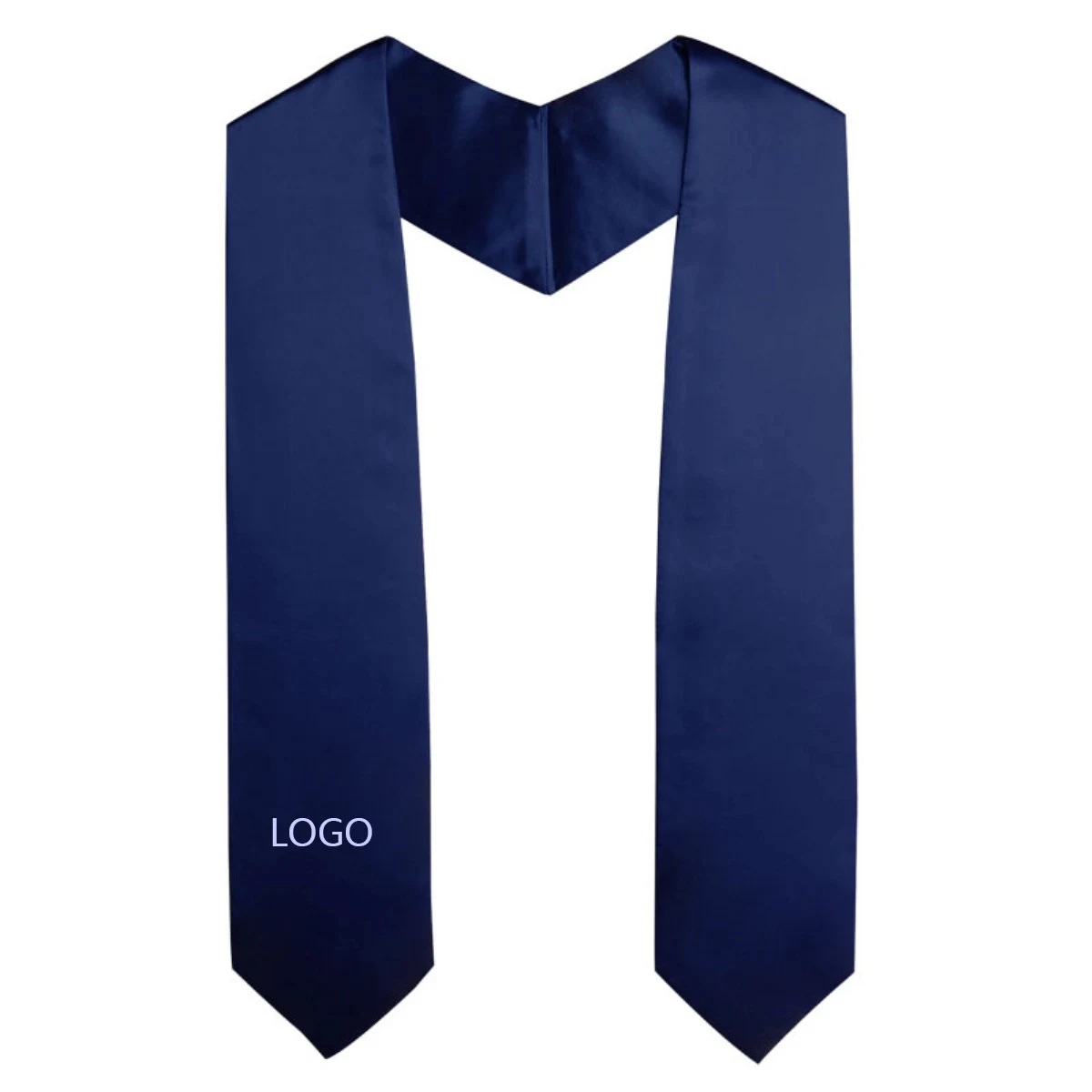 Unisex Adult Classical Plain Graduation Stole 1
