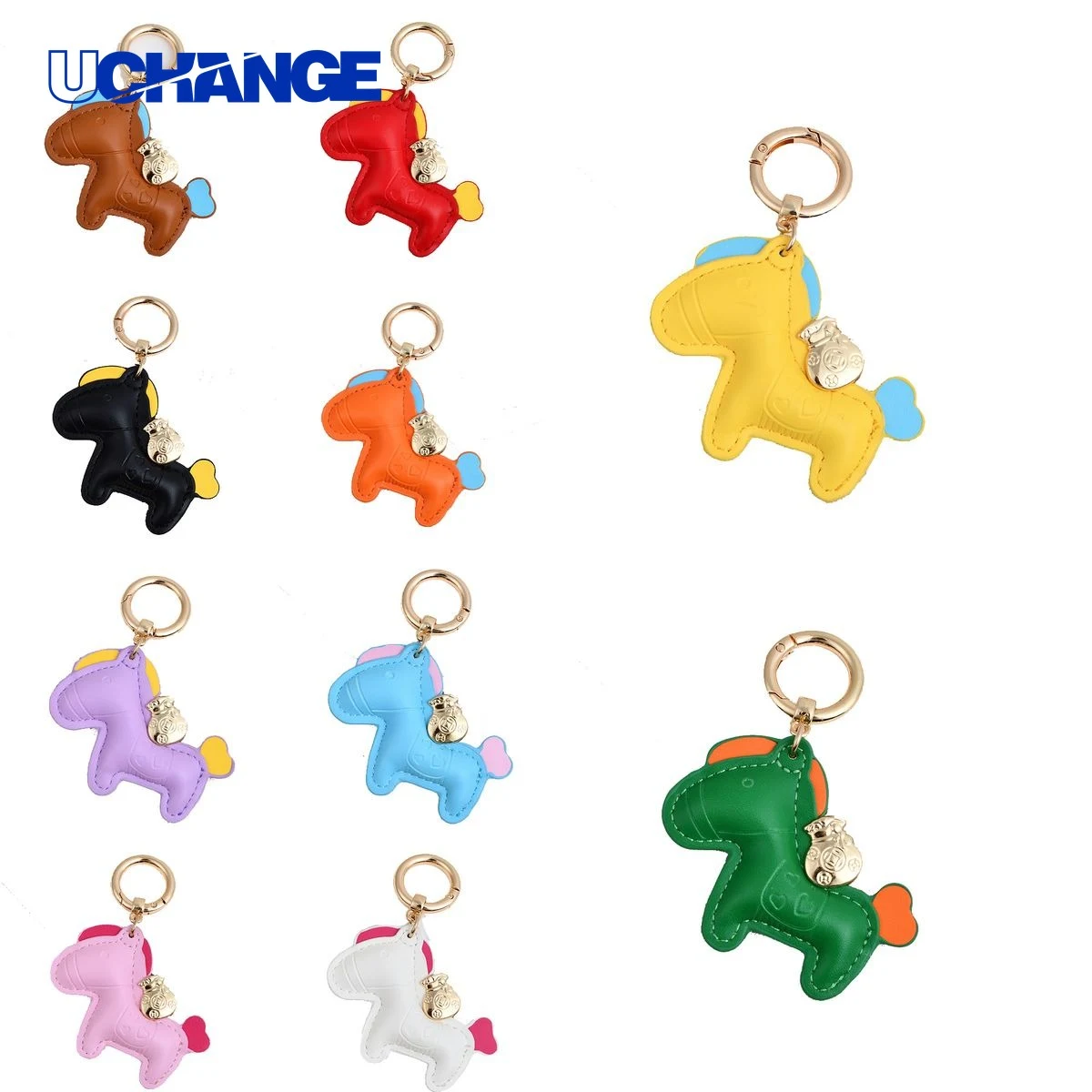 Personalized Leather Keychain 1